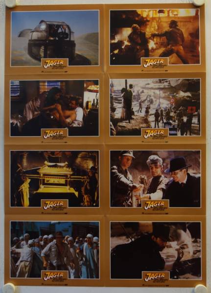 Jäger des verlorenen Schatzes originaler deutsche Aushangfotosatz